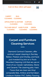 Mobile Screenshot of carpetandfurniturecleaning.co.uk